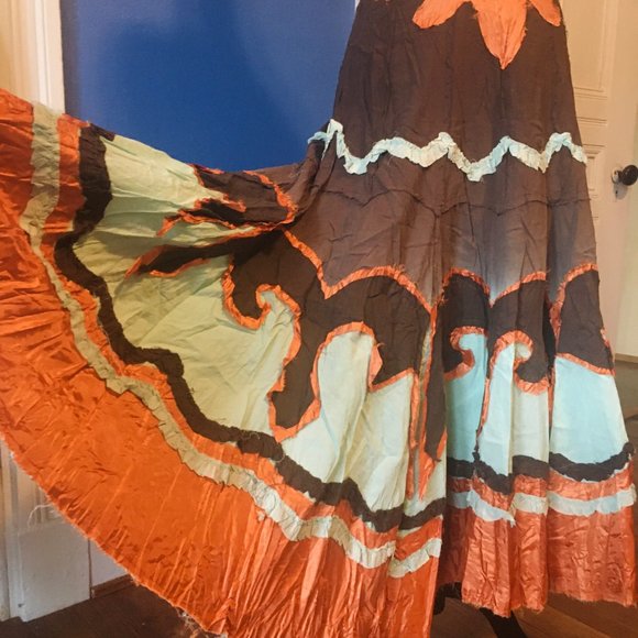 BOHEMIAN VINTAGE Flair Collection Full Skirt - Picture 2 of 9